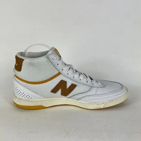 New Balance Numeric 440 Sneakers Men's 9 White Lace Up Running Shoes NM440HJR