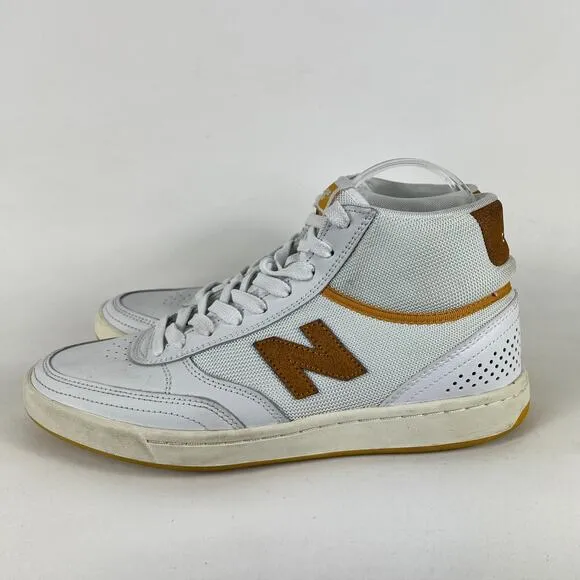 New Balance Numeric 440 Sneakers Men's 9 White Lace Up Running Shoes NM440HJR