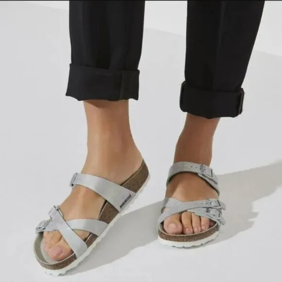 NEW Birkenstock Made in Germany Franca Vegan Sandals For Women 253