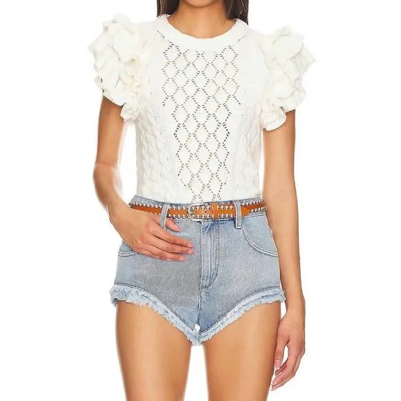 NEW CLEOBELLA hedda sweater in ivory