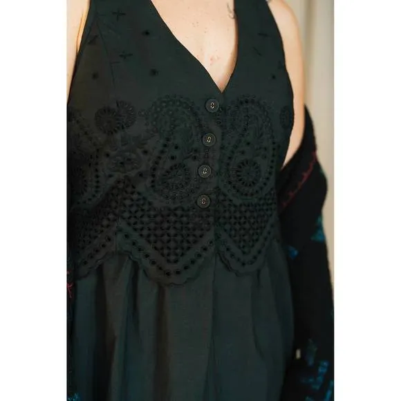NEW CLEOBELLA julie black midi dress in black