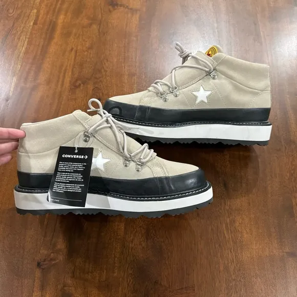 New! Converse Mountain Club Fleece Sneakers Boots Women’s Size 10.5