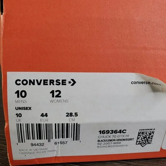 New Converse unisex Chuck 70 GTX Hi