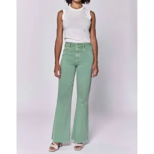 NEW DEAR JOHN DENIM fiona wide leg jean in iceberg green