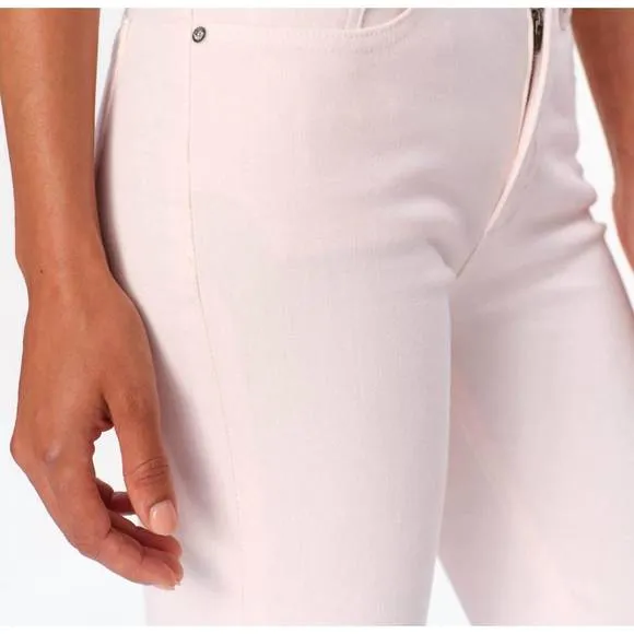 NEW DL1961 - WOMEN'S mara straight mid rise ankle jeans in primrose pink