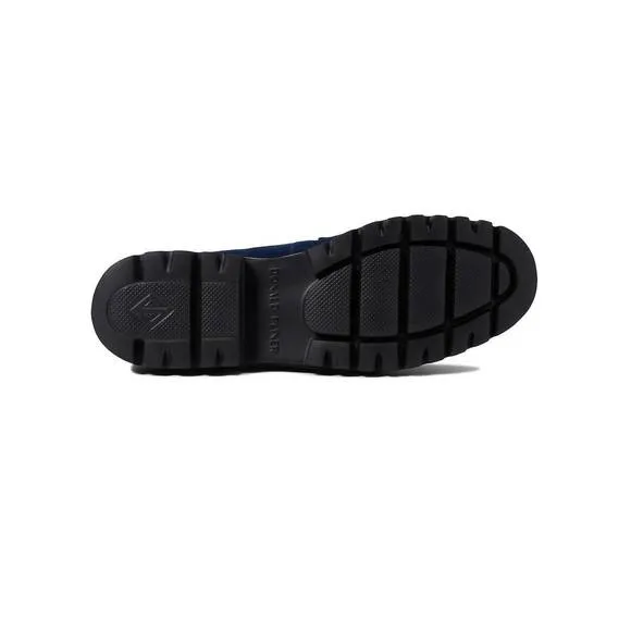 NEW DONALD PLINER women heliocs loafer in navy