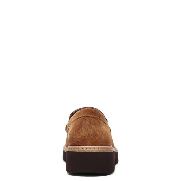 NEW DONALD PLINER women heliocs loafer in saddle