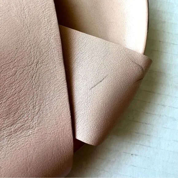 New Everlane The Form Crossover Sandal in Pale Rose Pink Color SZ 6