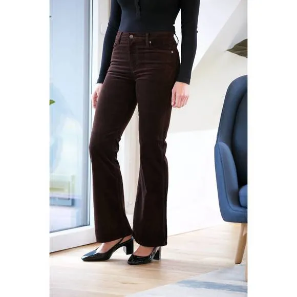 NEW FRAME le easy flare jeans in espresso