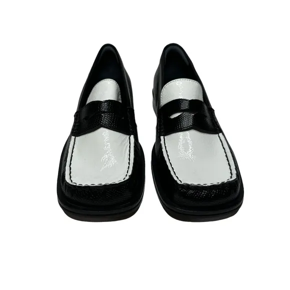 NEW Free People Harris Loafers black/white 37
