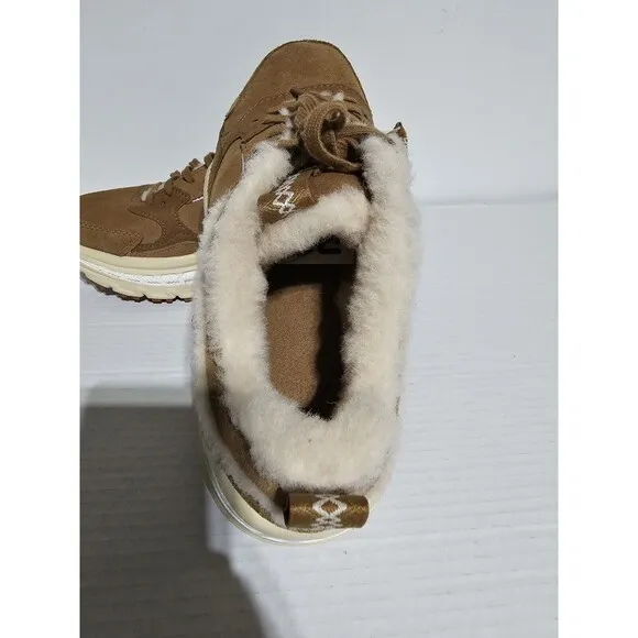 New FUR AUSTRALIA UGG CA805 Spill Seam Chestnut Sneakers, 1114150, Men’s Size 9