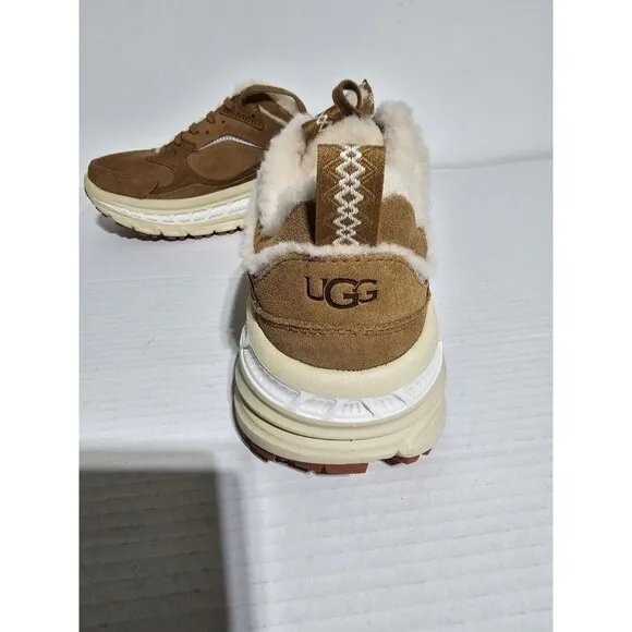 New FUR AUSTRALIA UGG CA805 Spill Seam Chestnut Sneakers, 1114150, Men’s Size 9