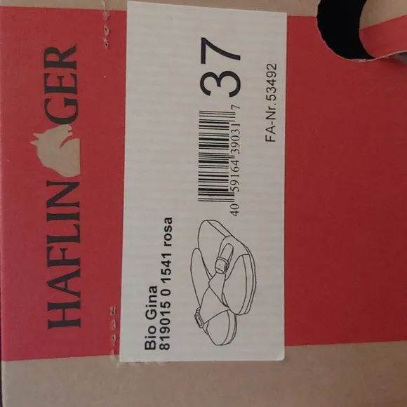 NEW Haflinger Bio Gina Women's Pink Slide Sandals Size 37 (US 6)