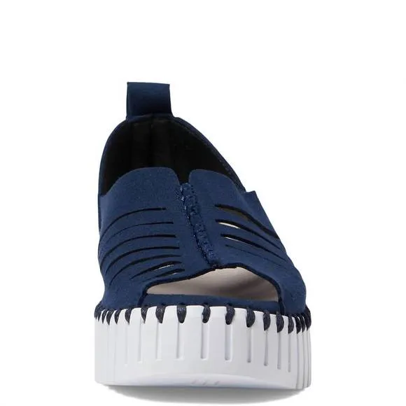 NEW ILSE JACOBSEN women's 9376 slip-on shoes in dark indigo