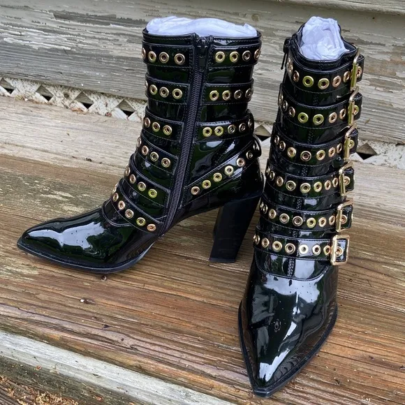 New in Box! Jeffrey Campbell Ignatius Pointed Toe Bootie Women's Size 8