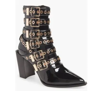 New in Box! Jeffrey Campbell Ignatius Pointed Toe Bootie Women's Size 8
