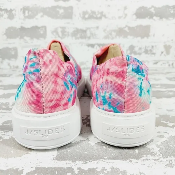 New J/Slides Dusty Stretch Tie-dye Slip On Sneakers M896