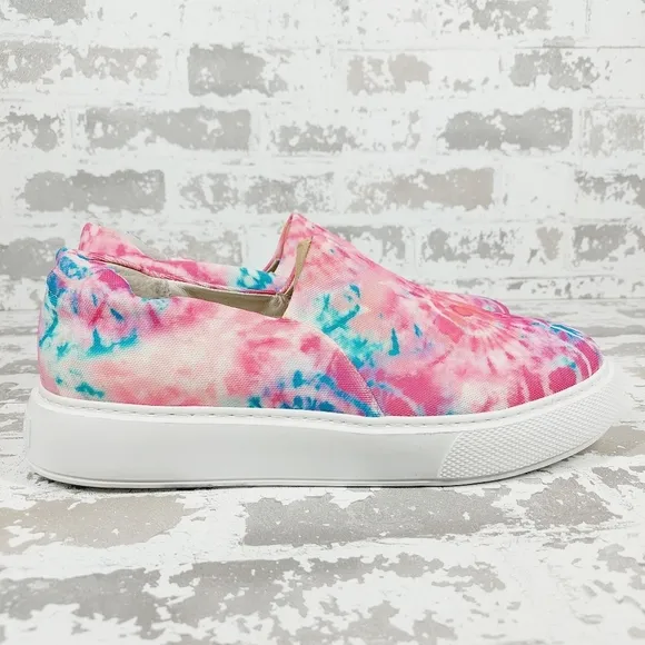 New J/Slides Dusty Stretch Tie-dye Slip On Sneakers M896