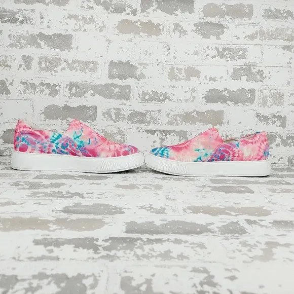 New J/Slides Dusty Stretch Tie-dye Slip On Sneakers M896