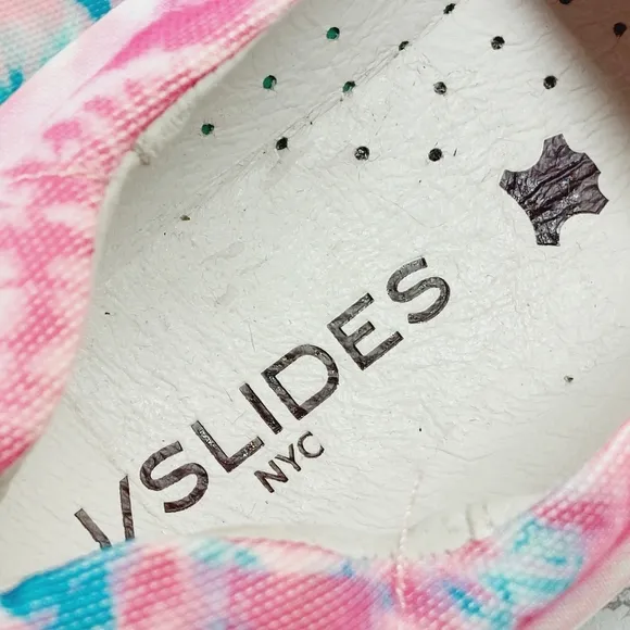 New J/Slides Dusty Stretch Tie-dye Slip On Sneakers M896