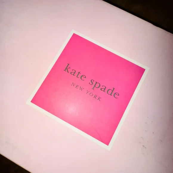 NEW KATE SPADE Meena Canvas Embellished Slide Sandals