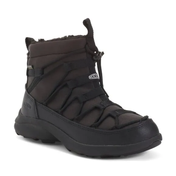 NEW KEEN Uneek Chukka Waterproof Sneakers black for women 663tn