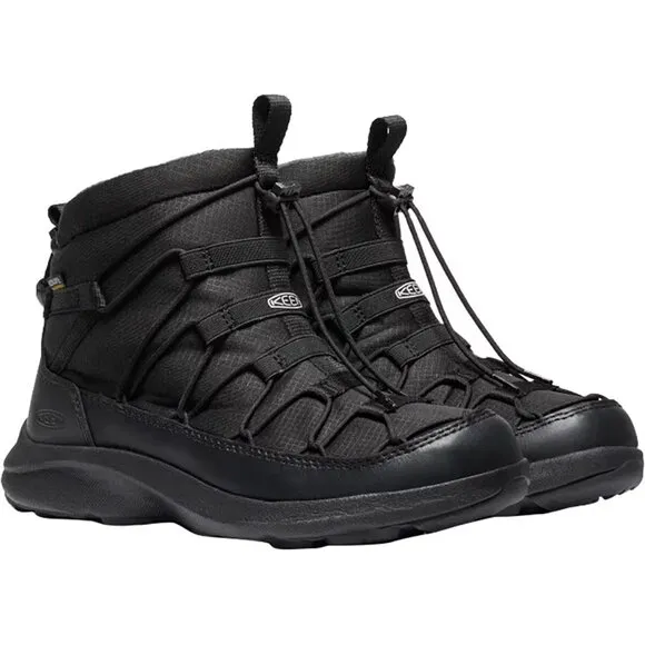 NEW KEEN Uneek Chukka Waterproof Sneakers black for women 663tn
