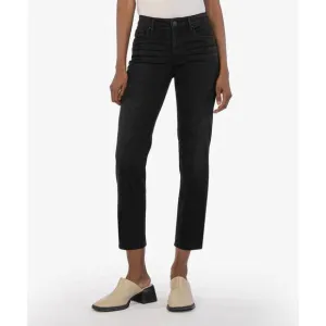 NEW KUT FROM THE KLOTH rachael high rise mom jeans in black