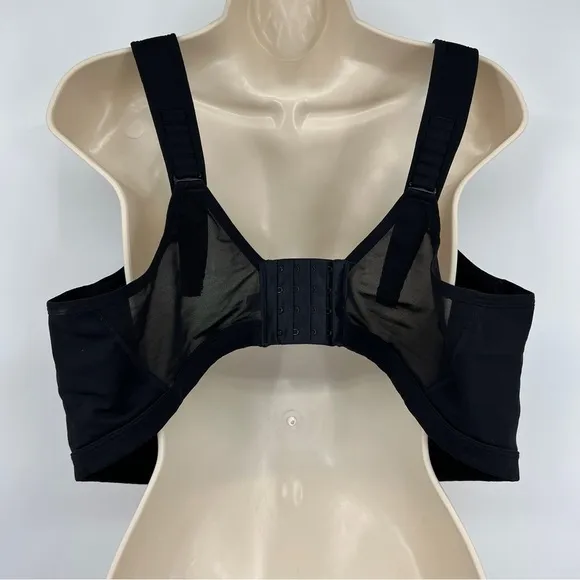 NEW LIVI High-Impact Wicking Women's Mesh Padded Adjustable Underwire Sports Bra