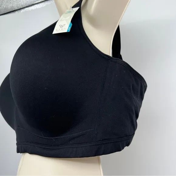 NEW LIVI High-Impact Wicking Women's Mesh Padded Adjustable Underwire Sports Bra