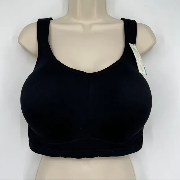 NEW LIVI High-Impact Wicking Women's Mesh Padded Adjustable Underwire Sports Bra