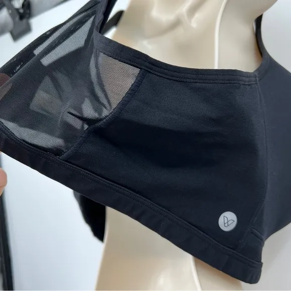 NEW LIVI High-Impact Wicking Women's Mesh Padded Adjustable Underwire Sports Bra