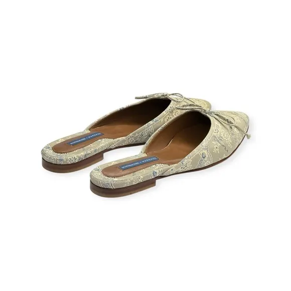 new Margaux x Schumacher Collab𖡛 Le Castellet Ballet Mule 𖡛 Gris Bleu 𖡛 41.5N
