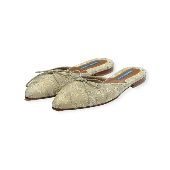 new Margaux x Schumacher Collab𖡛 Le Castellet Ballet Mule 𖡛 Gris Bleu 𖡛 41.5N