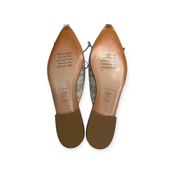 new Margaux x Schumacher Collab𖡛 Le Castellet Ballet Mule 𖡛 Gris Bleu 𖡛 41.5N