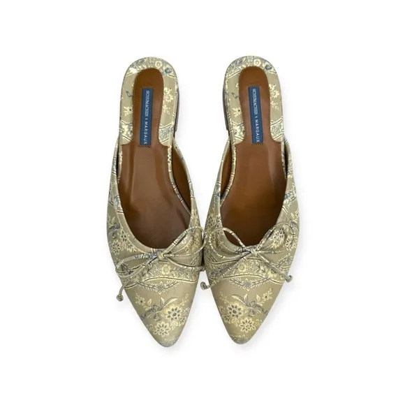 new Margaux x Schumacher Collab𖡛 Le Castellet Ballet Mule 𖡛 Gris Bleu 𖡛 41.5N