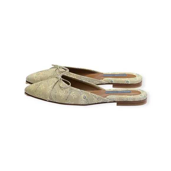 new Margaux x Schumacher Collab𖡛 Le Castellet Ballet Mule 𖡛 Gris Bleu 𖡛 41.5N