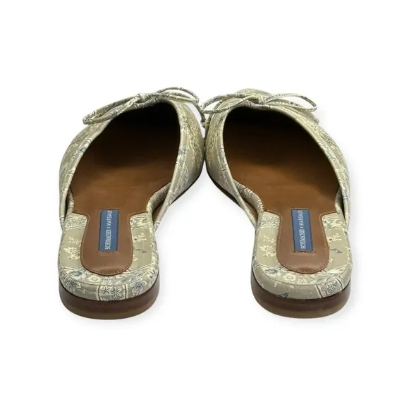 new Margaux x Schumacher Collab𖡛 Le Castellet Ballet Mule 𖡛 Gris Bleu 𖡛 41.5N