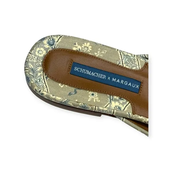 new Margaux x Schumacher Collab𖡛 Le Castellet Ballet Mule 𖡛 Gris Bleu 𖡛 41.5N