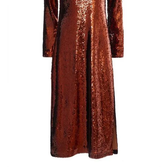 NEW MARIE OLIVER bentley dress in cinnamon
