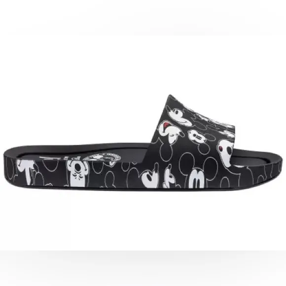 NEW Mel by Melissa Dreamed Mickey Mouse Slide Sandals