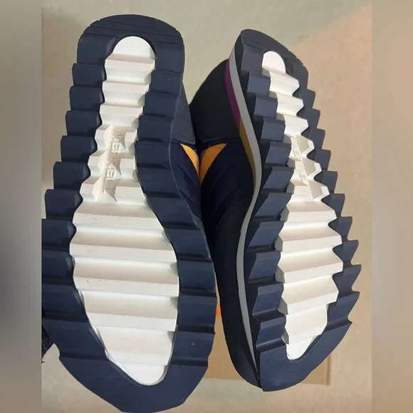 NEW Merrell Women's Alpine Moc Strap Polar Slip On Sneakers Retro Navy Sz 8