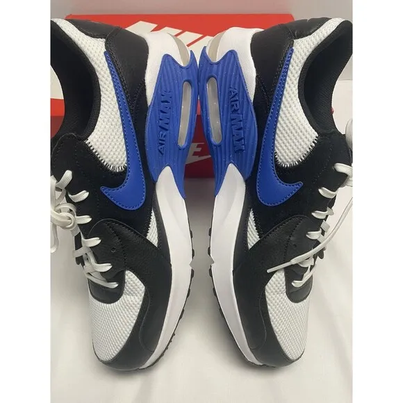New NIKE Air Max Excee Size 11.5 Black / Blue/ White