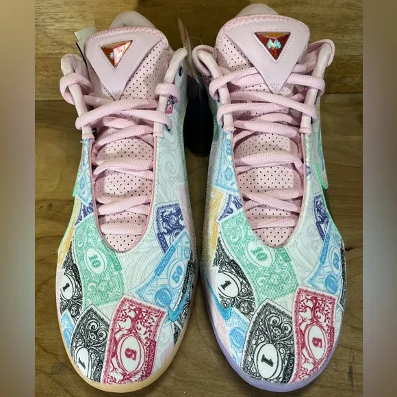 NEW Nike LeBron XXII 22 Monopoly Mens Sz 12 Basketball Shoes Sneakers Multicolor