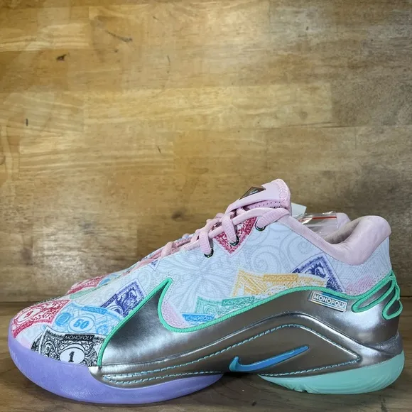 NEW Nike LeBron XXII 22 Monopoly Mens Sz 12 Basketball Shoes Sneakers Multicolor