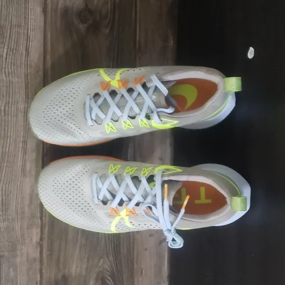 New Nike React Pegasus Trail 4 Gray Neon Green Outdoor Running Sneakers