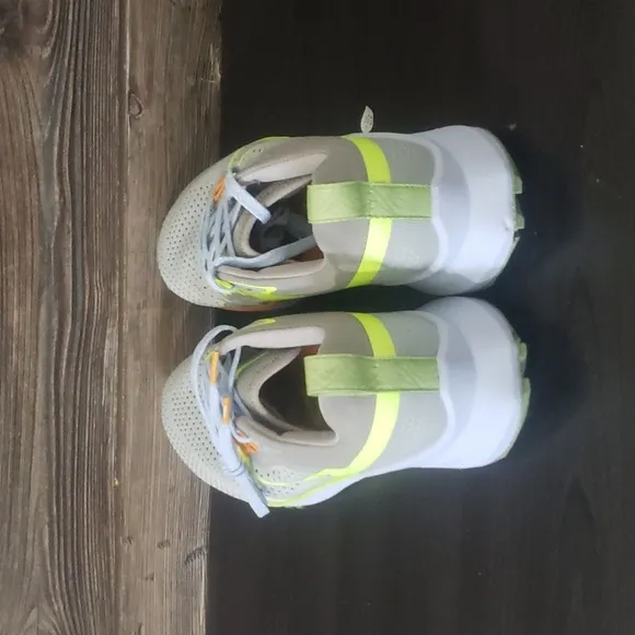 New Nike React Pegasus Trail 4 Gray Neon Green Outdoor Running Sneakers