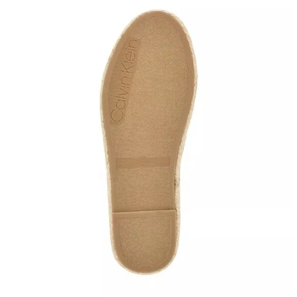 NEW NO BOX CALVIN KLEIN Women's Popular Casual Espadrille Slip-On Flats
