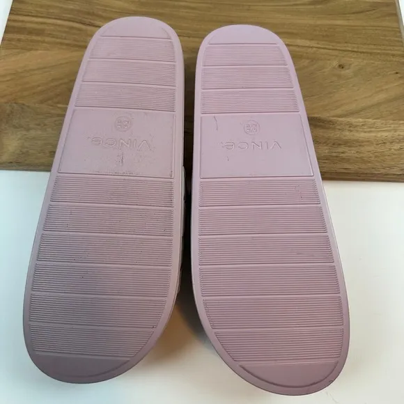 New NWOB Mens Vince Watley Purple Weave Comfort Casual Slides Sandals Size 12 M