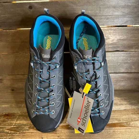New NWT Womens Asolo Pipe GV GTX Gray Outdoor Hiking Shoes‎ Sneakers Size 8 M